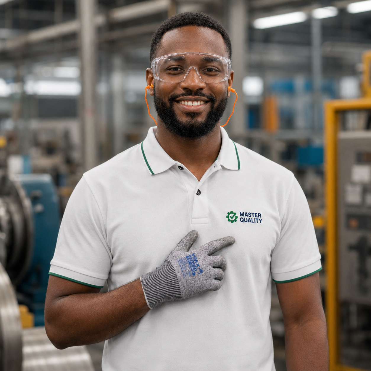 Técnico Master Quality em ambiente industrial